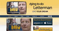 Desktop Screenshot of dyingtodoletterman.com